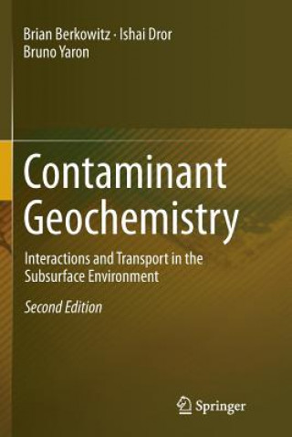 Buch Contaminant Geochemistry Brian Berkowitz