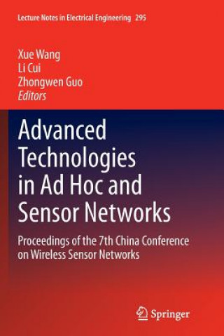 Kniha Advanced Technologies in Ad Hoc and Sensor Networks Li Cui