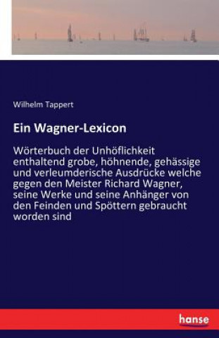Buch Wagner-Lexicon Wilhelm Tappert