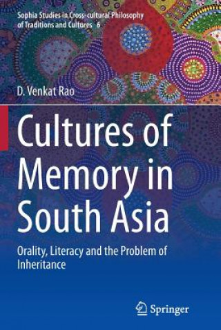 Buch Cultures of Memory in South Asia D. Venkat Rao