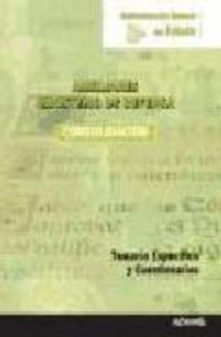 Knjiga Auxiliares, consolidación de empleo, Administración General del Estado, Ministerio de Defensa. Temario específico y cuestionarios 