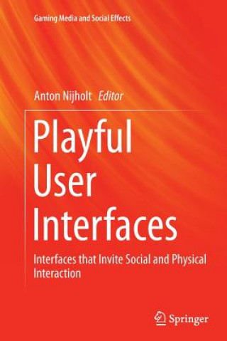 Buch Playful User Interfaces Anton Nijholt