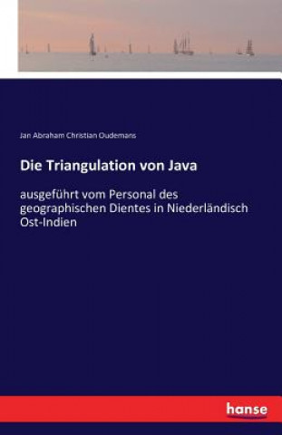 Carte Triangulation von Java Jan Abraham Christian Oudemans