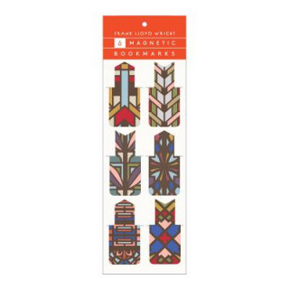 Книга Frank Lloyd Wright Designs Magnetic Bookmarks FRANK LLOYD WRIGHT
