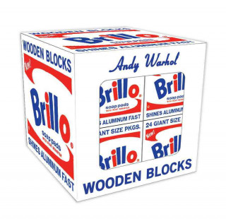 Játék Andy Warhol Brillo Wooden Blocks Andy Warhol