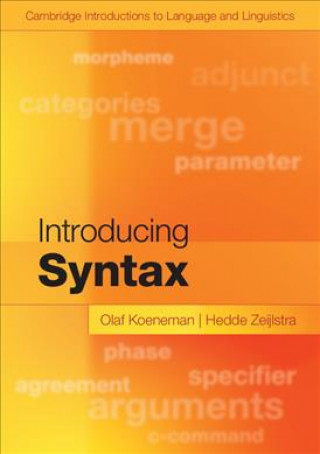 Carte Introducing Syntax Olaf Koeneman