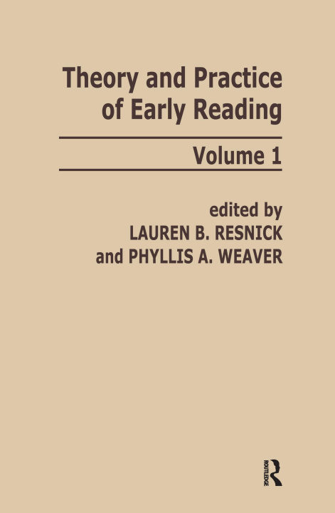 Livre Theory and Practice of Early Reading 