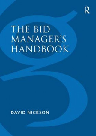 Kniha Bid Manager's Handbook NICKSON