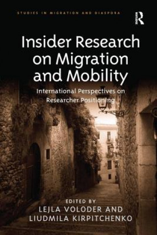 Kniha Insider Research on Migration and Mobility VOLODER