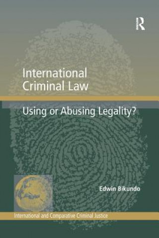 Kniha International Criminal Law BIKUNDO