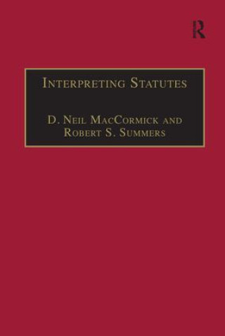 Carte Interpreting Statutes MACCORMICK