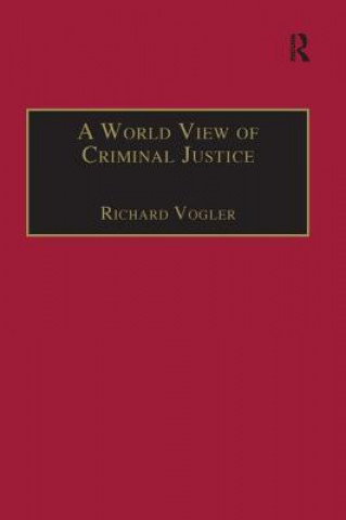 Kniha World View of Criminal Justice VOGLER