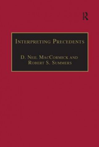 Buch Interpreting Precedents D. Neil Maccormick