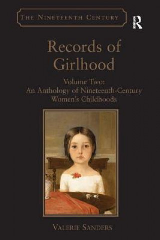 Könyv Records of Girlhood SANDERS