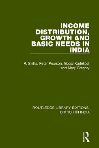 Carte Income Distribution, Growth and Basic Needs in India SINHA