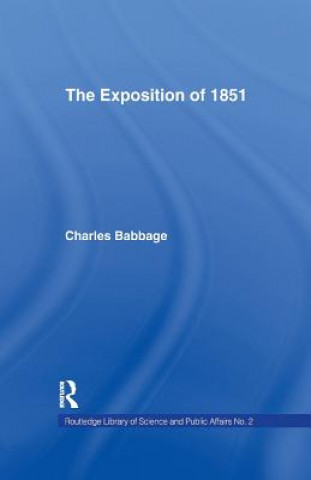 Kniha Exposition of 1851 BABBAGE