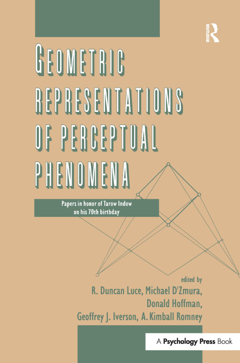 Kniha Geometric Representations of Perceptual Phenomena 