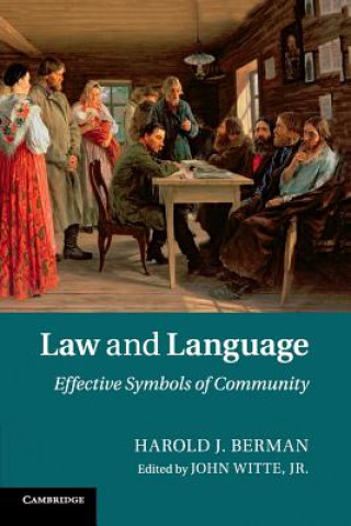 Könyv Law and Language BERMAN  HAROLD J.