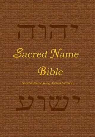 Book Sacred Name Bible YHVH Almighty