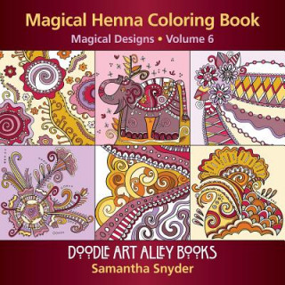 Książka Magical Henna Coloring Book Samantha Snyder