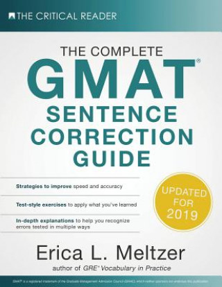 Carte The Complete GMAT Sentence Correction Guide Erica L. Meltzer