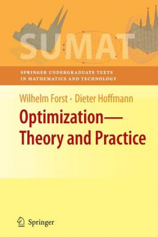 Boek Optimization-Theory and Practice Wilhelm Forst