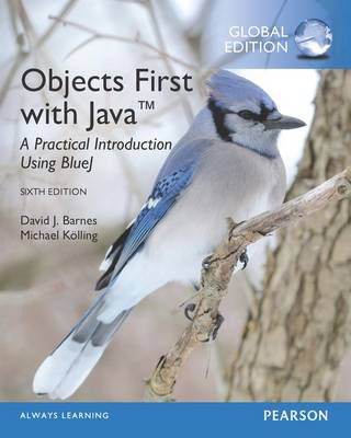 Carte Objects First with Java: A Practical Introduction Using BlueJ, Global Edition David J Barnes