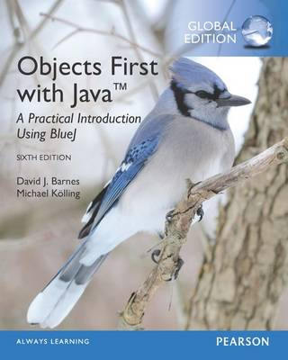 Książka Objects First with Java: A Practical Introduction Using BlueJ, Global Edition David J Barnes