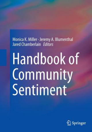 Kniha Handbook of Community Sentiment Jeremy A. Blumenthal