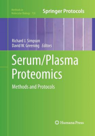 Kniha Serum/Plasma Proteomics Richard J. Simpson