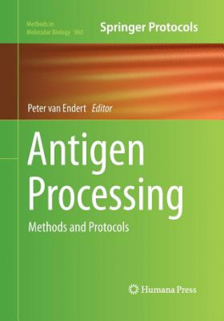 Kniha Antigen Processing Peter Van Endert