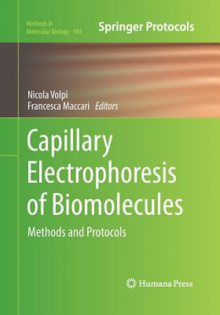 Libro Capillary Electrophoresis of Biomolecules Nicola Volpi