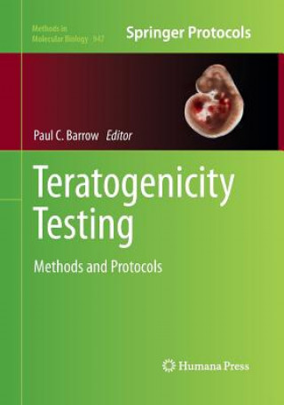 Könyv Teratogenicity Testing Paul C. Barrow