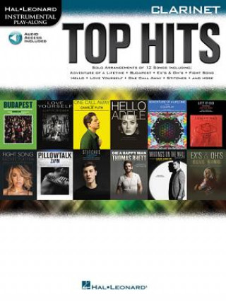Carte Top Hits: Clarinet Hal Leonard Corp
