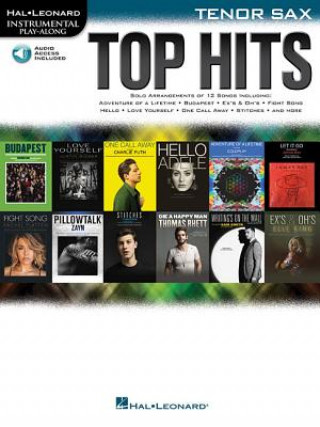 Hanganyagok Top Hits: Tenor Sax Hal Leonard Corp