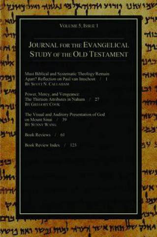 Książka Journal for the Evangelical Study of the Old Testament, 5.1 Stephen Andrews