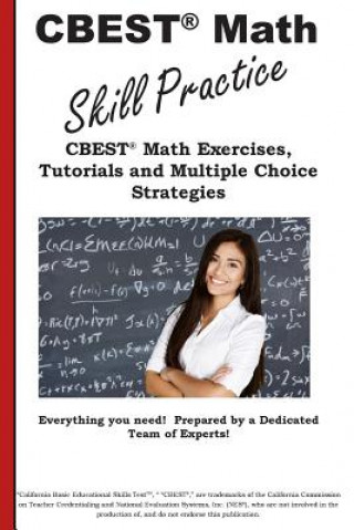 Kniha CBEST Math Skill Practice Complete Test Preparation Inc.