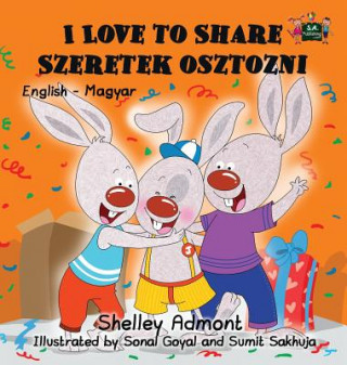 Könyv I Love to Share Szeretek osztozni Shelley Admont