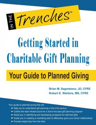 Könyv Getting Started in Charitable Gift Planning Brian M. Sagrestano