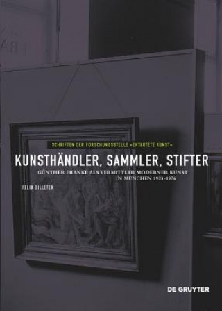 Buch Kunsthandler, Sammler, Stifter Felix Billeter