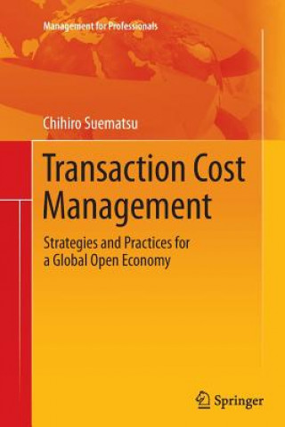 Libro Transaction Cost Management Chihiro Suematsu