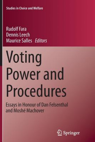 Książka Voting Power and Procedures Rudolf Fara