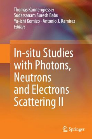 Kniha In-situ Studies with Photons, Neutrons and Electrons Scattering II Sudarsanam Suresh Babu