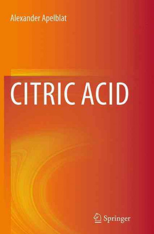 Kniha Citric Acid Alexander Apelblat