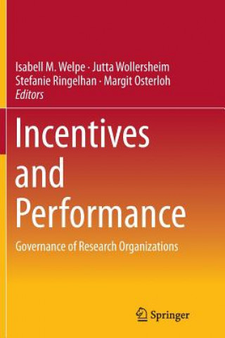 Knjiga Incentives and Performance Margit Osterloh