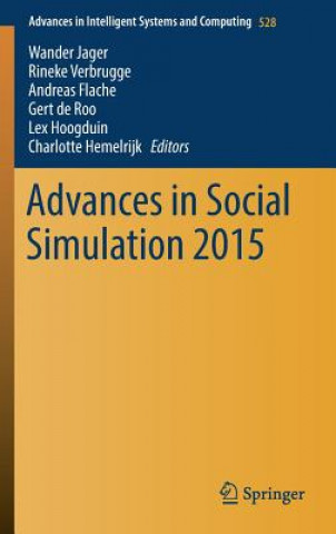 Könyv Advances in Social Simulation 2015 Wander Jager