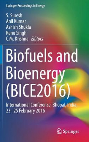 Carte Biofuels and Bioenergy (BICE2016) S. Suresh