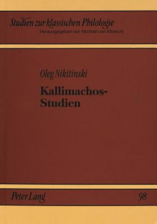 Carte Kallimachos-Studien Oleg Nikitinski