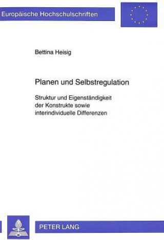 Carte Planen und Selbstregulation Bettina Heisig