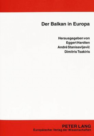 Książka Der Balkan in Europa Eggert Hardten